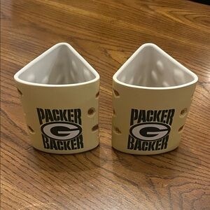 Green Bay Packer Backer Cheesehead Mugs